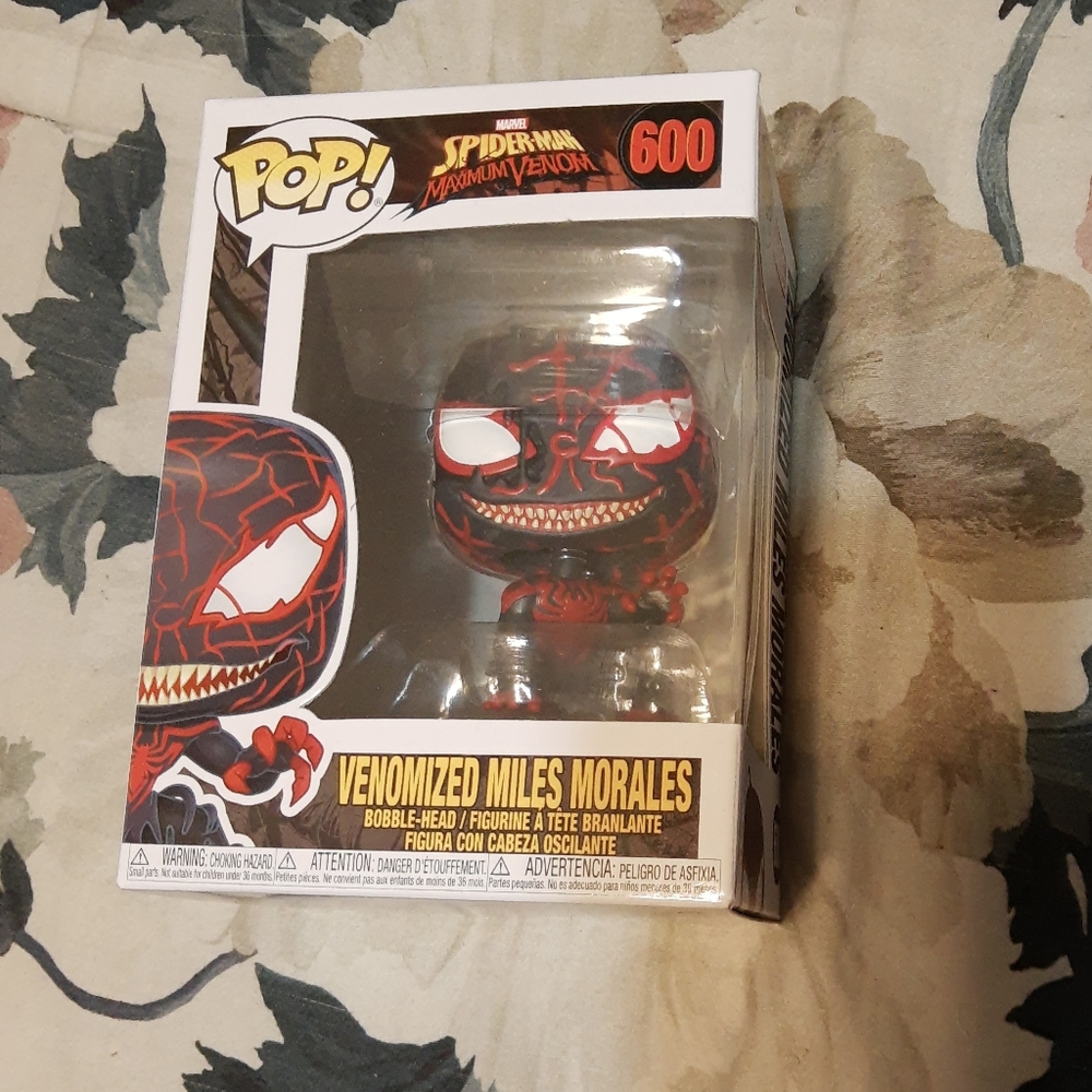 SOLD Funko Pop Venomized Miles Morales Spiderman